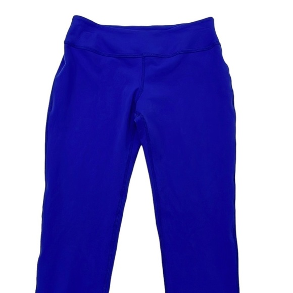 Beyond Yoga Leggings Womens Small Blue Ankle Snap Flexible - Picture 2 of 13